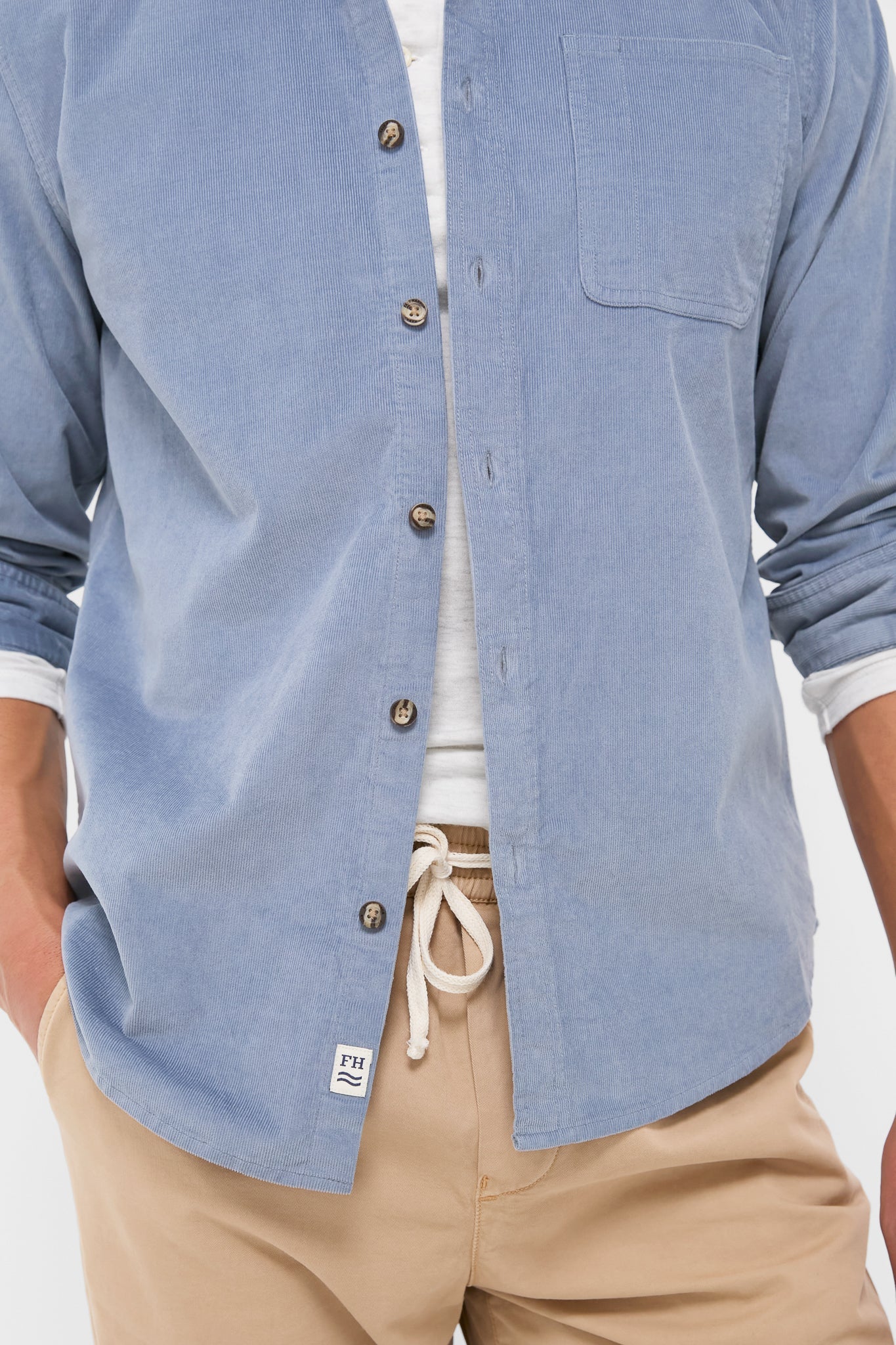 Maritime Wilder Stretch Corduroy Shirt