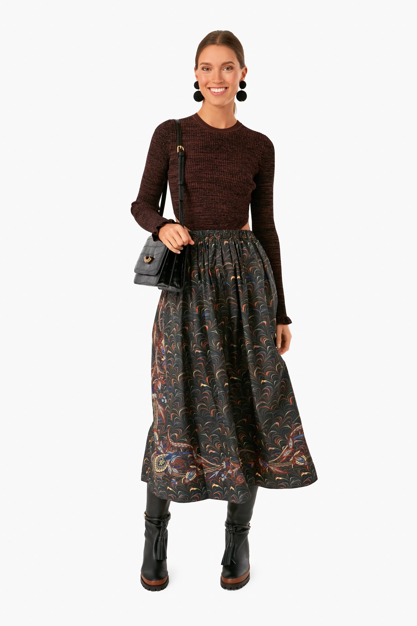 Noir Cornwall Lugsole Boots