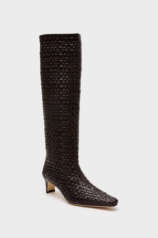 Espresso Woven Wally Boot