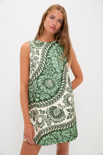 Emerald Mirasol Wave Marlowe Dress