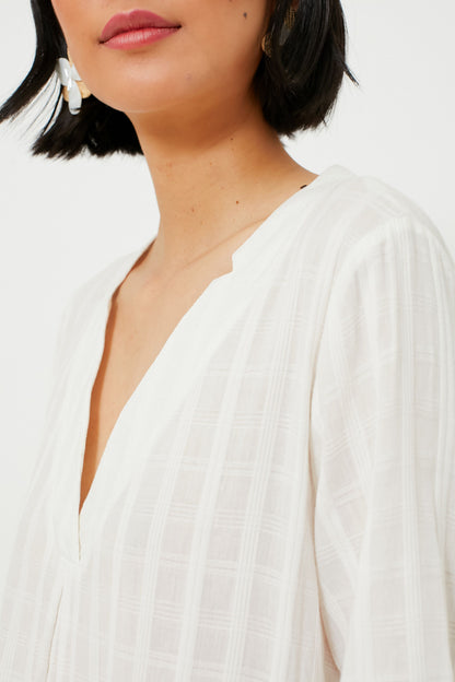 White Carolina Caftan