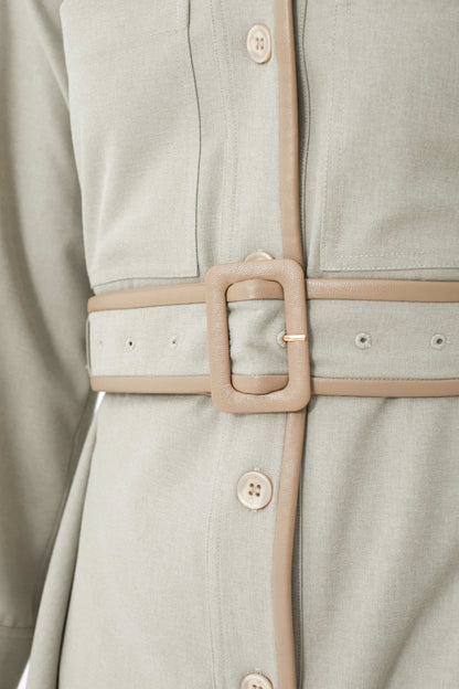 Stone Belted Anita Dress