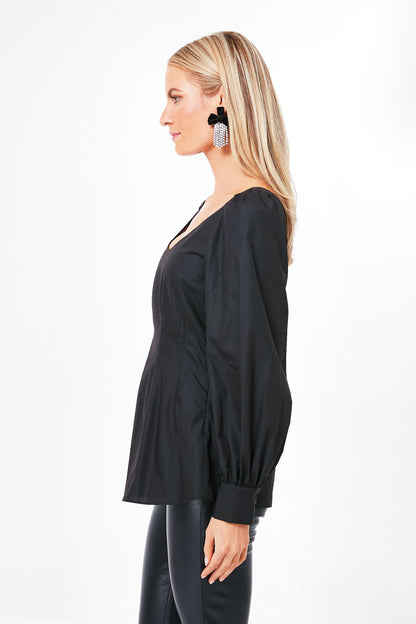Black Dianne Top