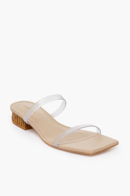 Clear Liz Sandal