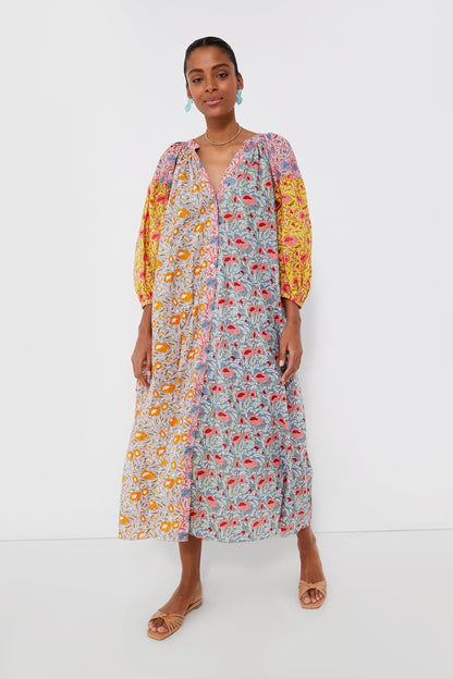 Aqua Ellie Heart Earrings