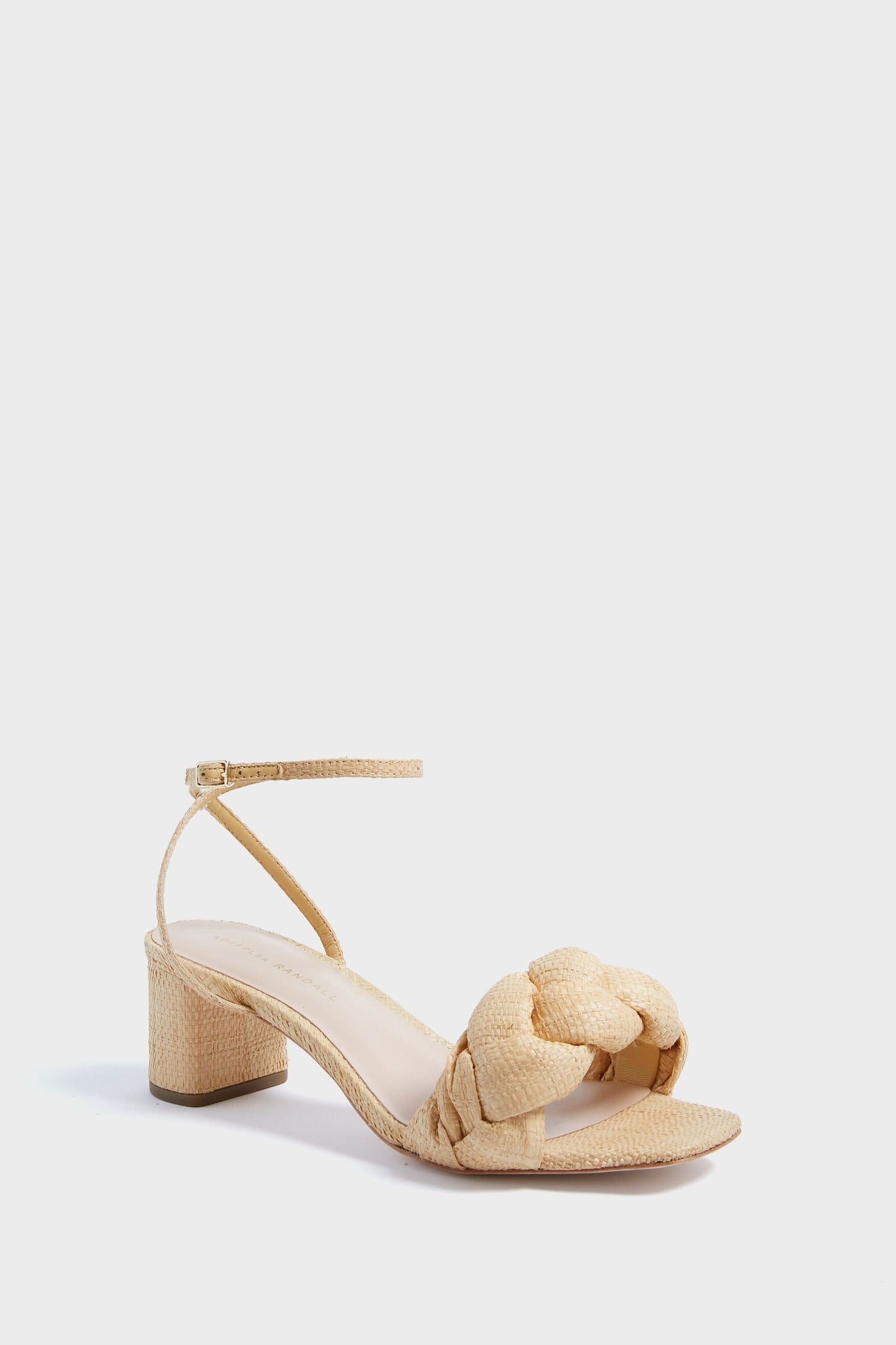 Natural Straw Avril Heels