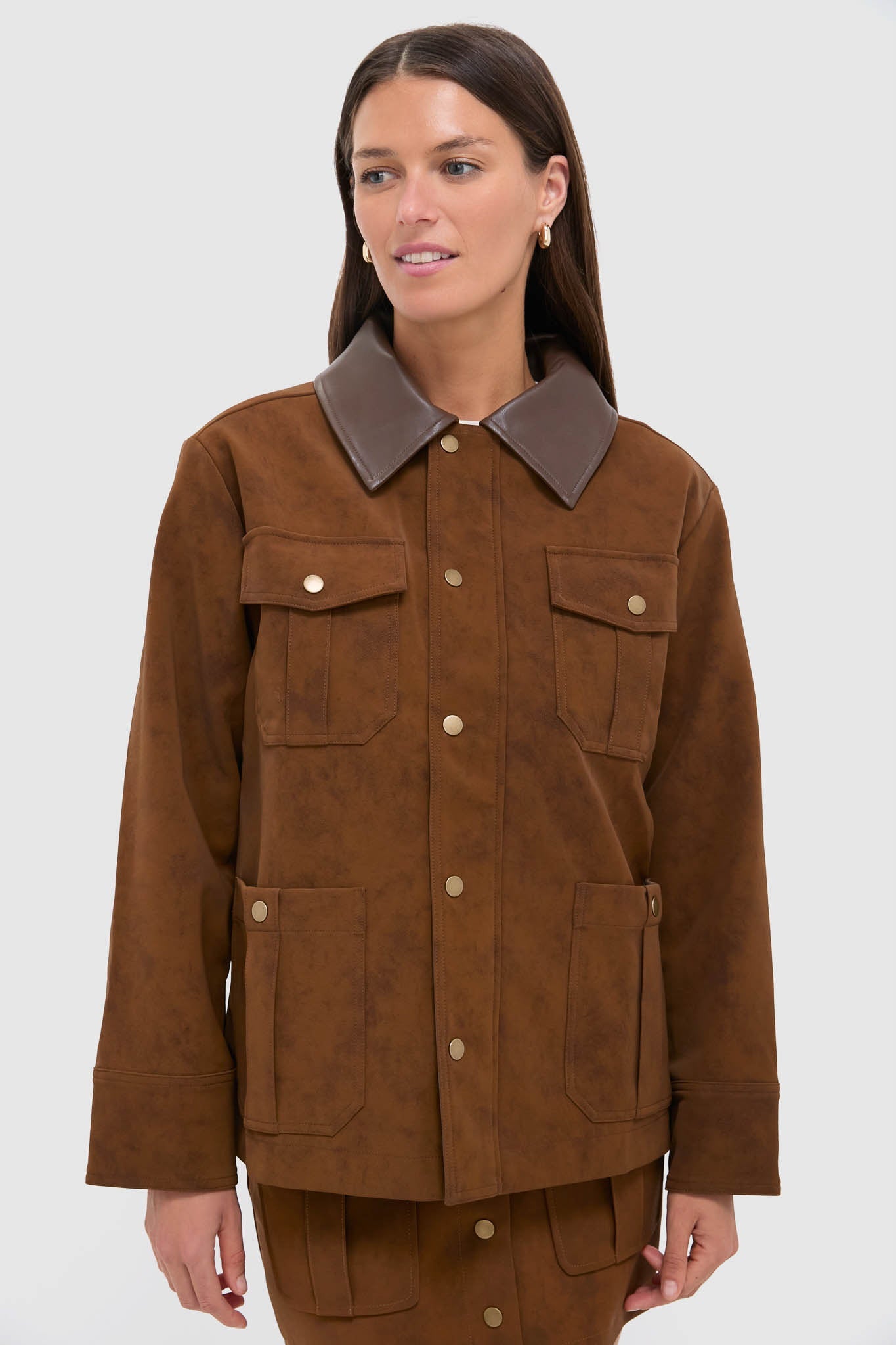 Brown Eloise Chore Jacket