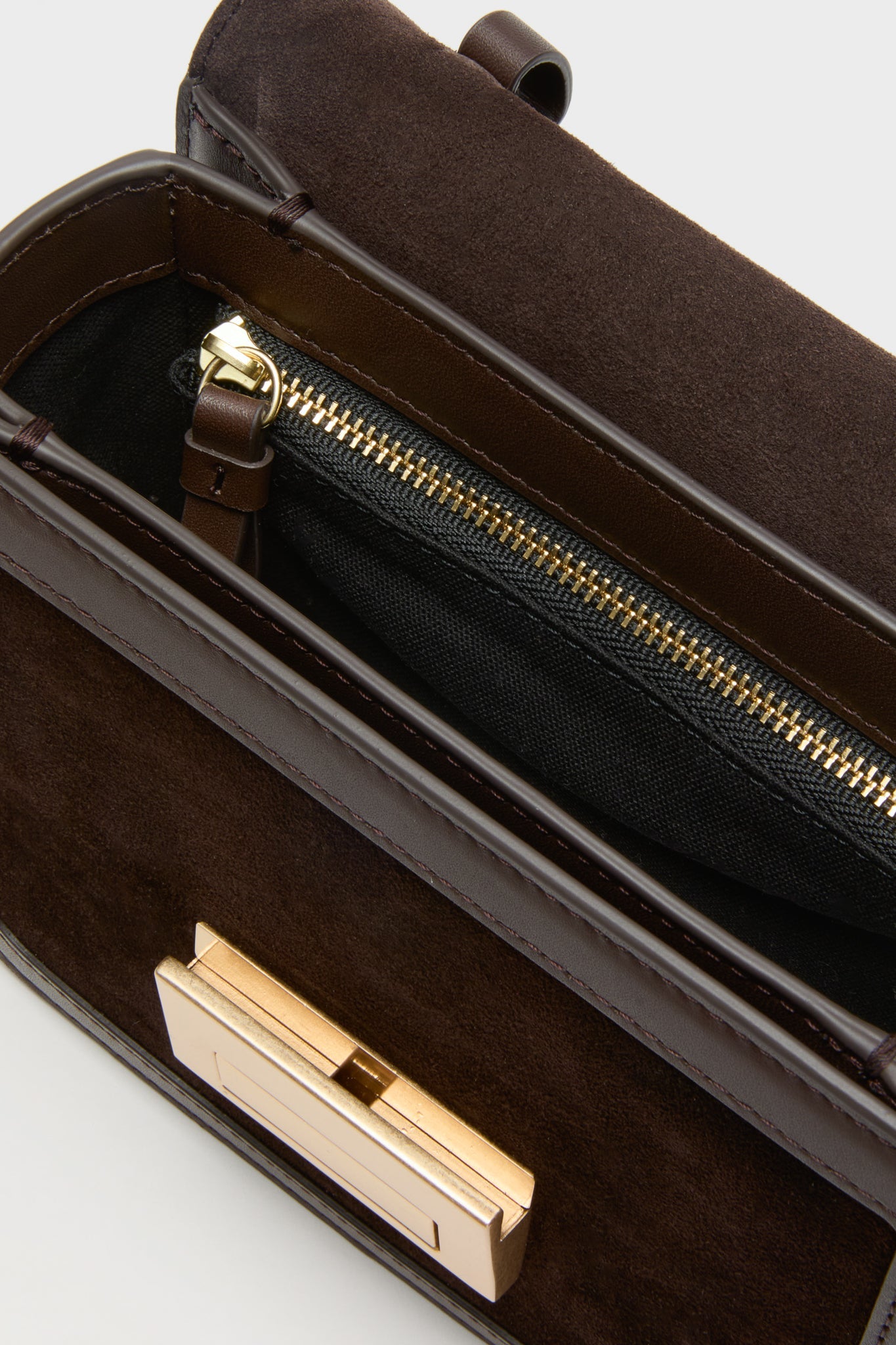 Tmoro Suede Desi Crossbody Bag