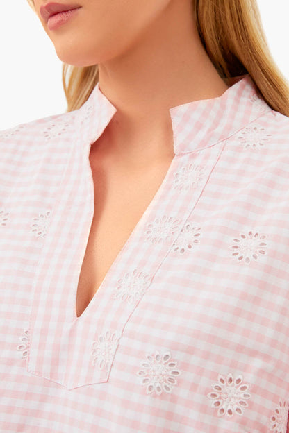 Pink Gingham Charlotte Dress