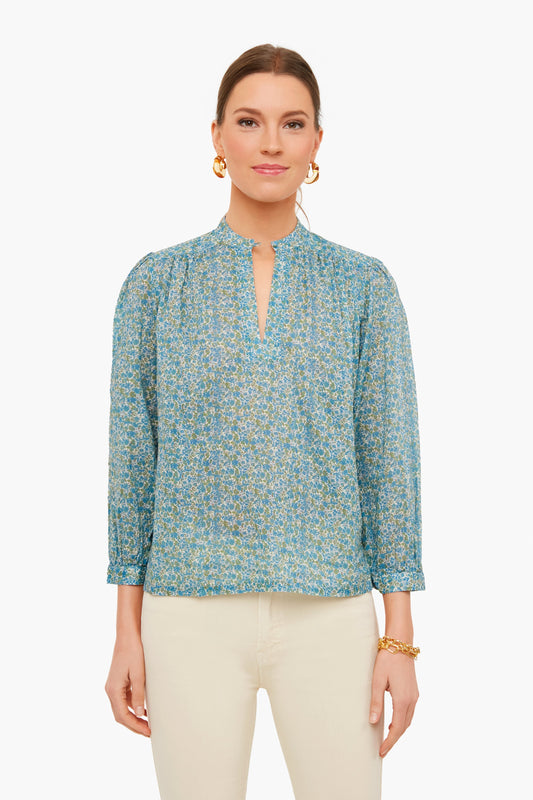 Tidepool Ditsy Bailey Blouse