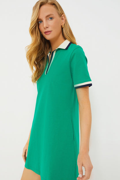 Green Hutton Polo Dress