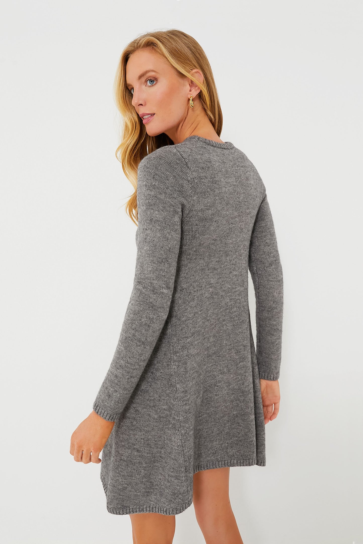 Gray Maia Knit Dress