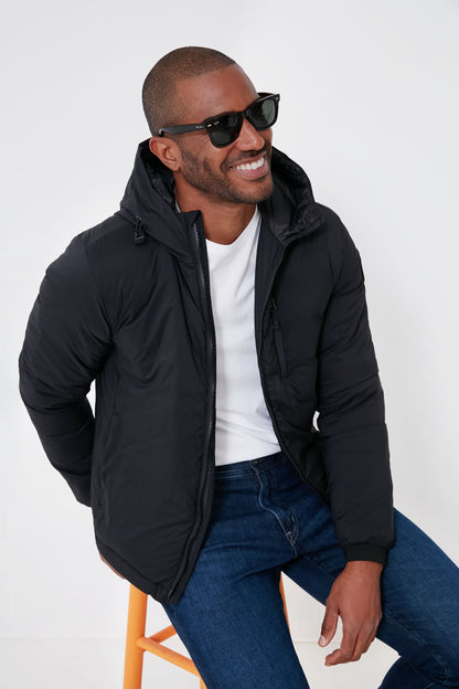 Black Black-Label Lodge Down Hoody