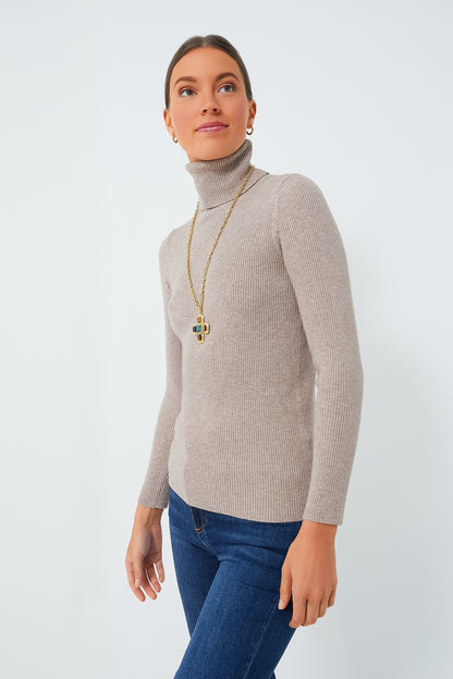 Oat Andover Ribbed Turtleneck