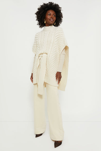 Natural Crocus Horseshoe Cable Cape