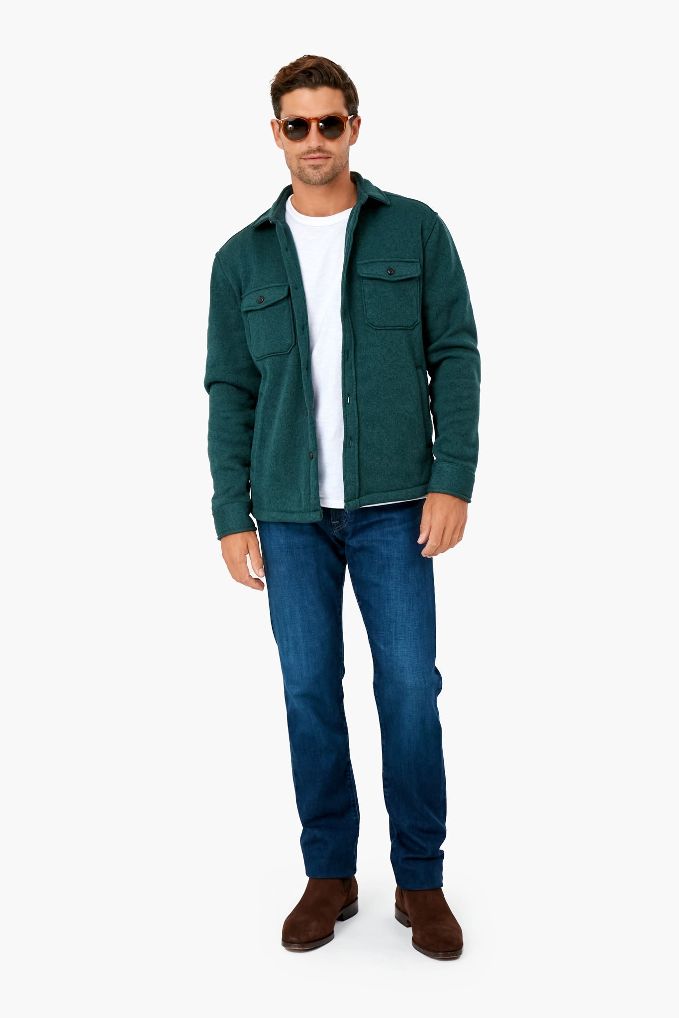 Balsam Crown Sweater Fleece Shirt Jacket